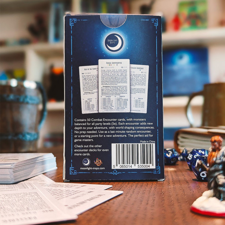 Moonlight Maps - Combat Encounter Deck - Volume 01 - BOARD GAMES