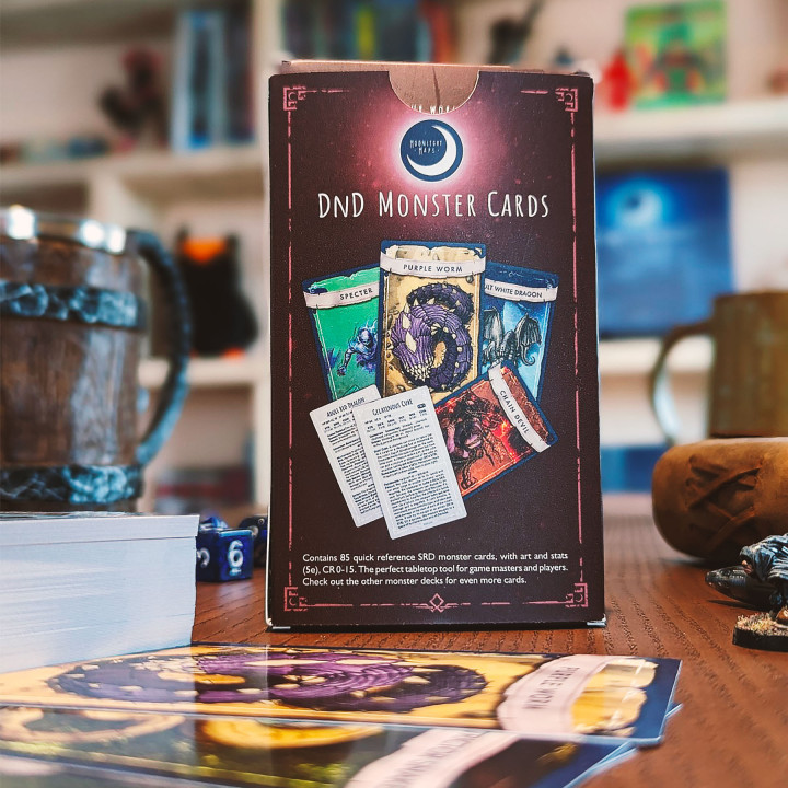 Moonlight Maps - Monster Deck 01 - BOARD GAMES