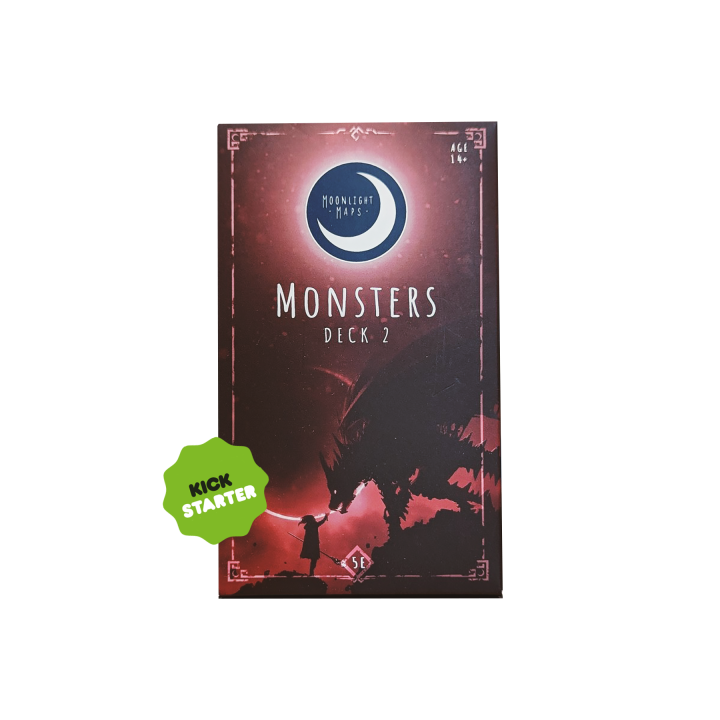 Moonlight Maps - Monster Deck 02 - BOARD GAMES