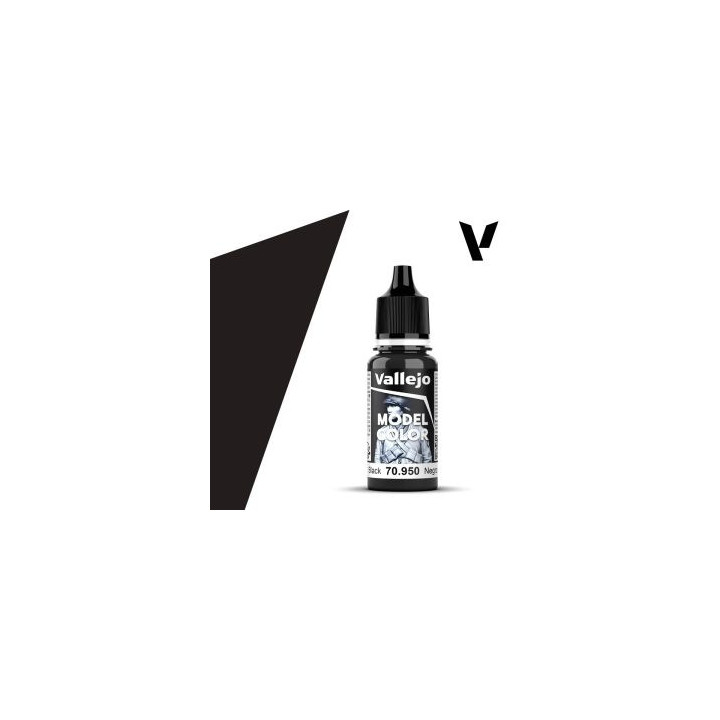 PEINTURES - Model Color - Balck 18ml (70.950) 191