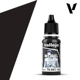 Model Color - Glossy Black 18ml (70.861) - PAINTINGS