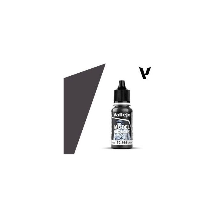 Model Color - Oily Steel 18ml (70.865) - PAINTINGS