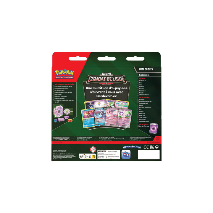 TCG - Pokémon : Deck Combat de Ligue Gardevoir‑ex