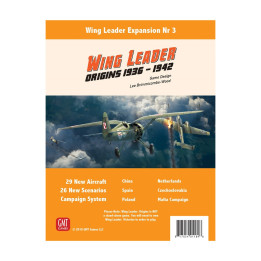 JEUX DE SOCIÉTÉ - Wing Leader: Origins 1936-42 - Expansion 3