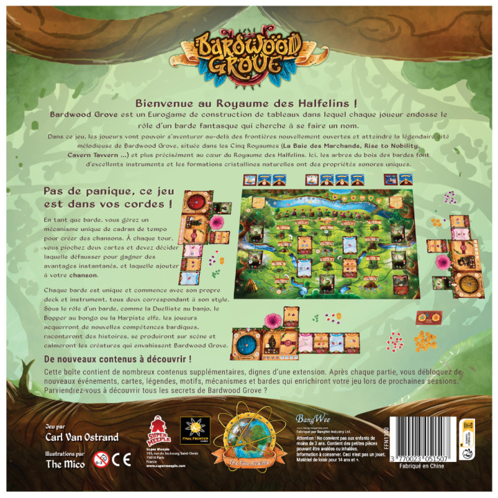Bardwood Grove - BOARD GAMES