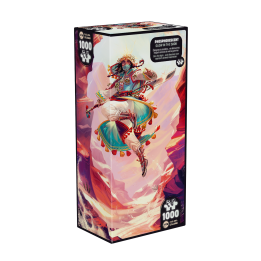 PUZZLES CARTONS - Puzzle Twist Phosphorescent - Desert Spirit - 1000 Pièces