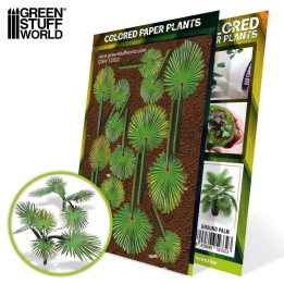 JEUX DE FIGURINES - Plantes à Papier Coloré