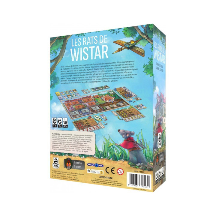 Les Rats de Wistar - BOARD GAMES