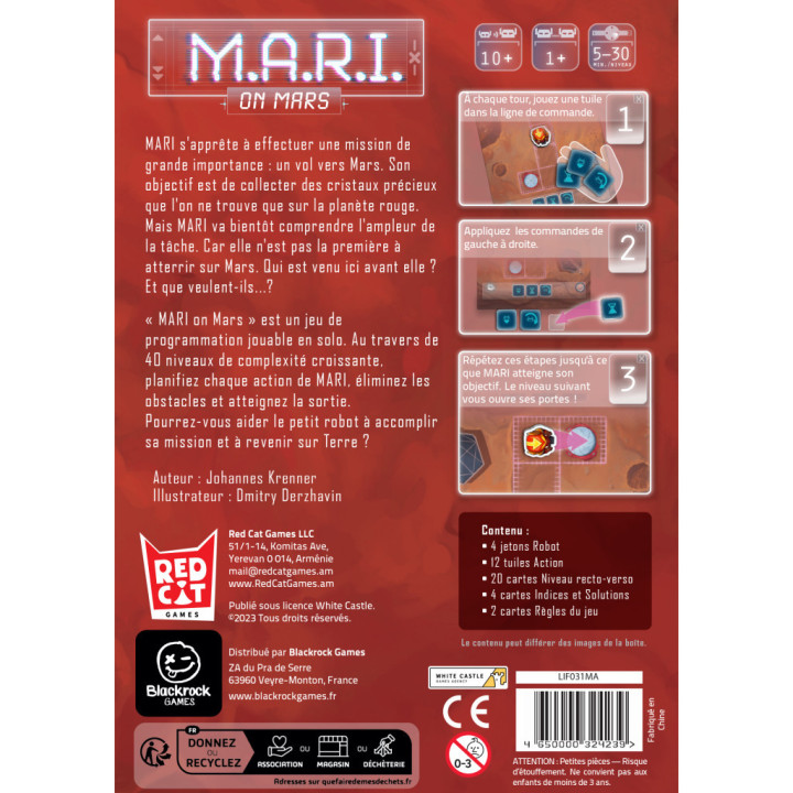 M.A.R.I. on Mars - ZU SORTIEREN