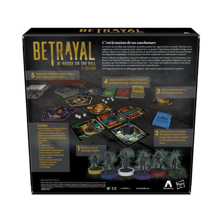 JEUX EXPERTS - Betrayal at House on The Hill 3ème édition