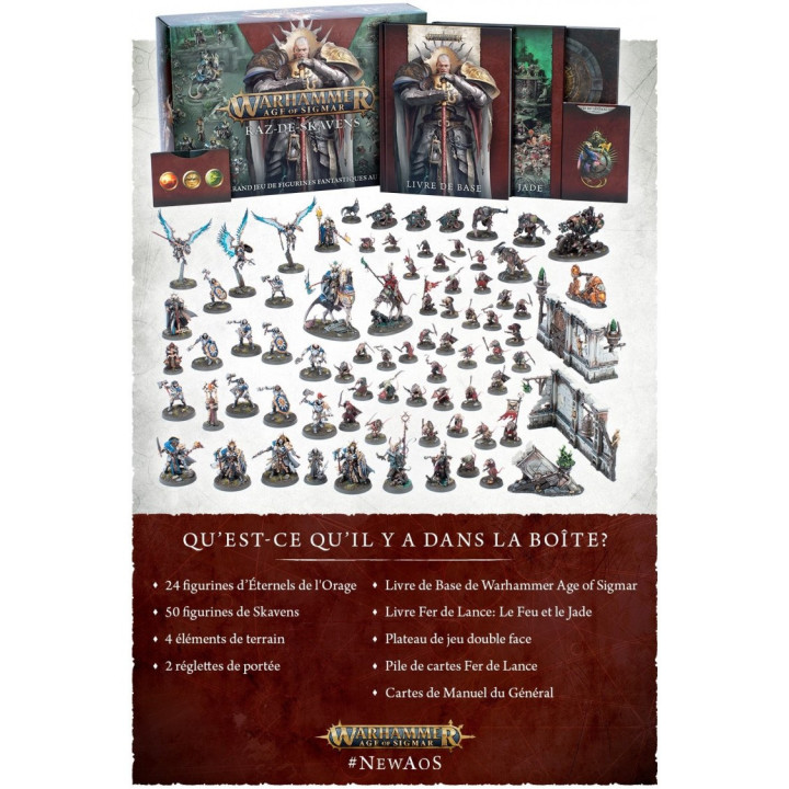 FIGURINES - Age of Sigmar Raz-De-Skavens