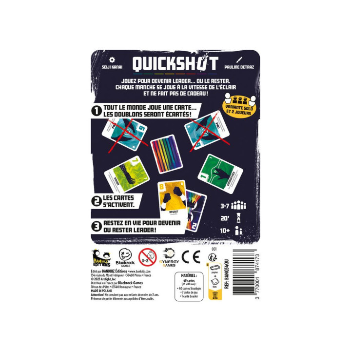 Quickshot - GESELLSCHAFTSSPIELE