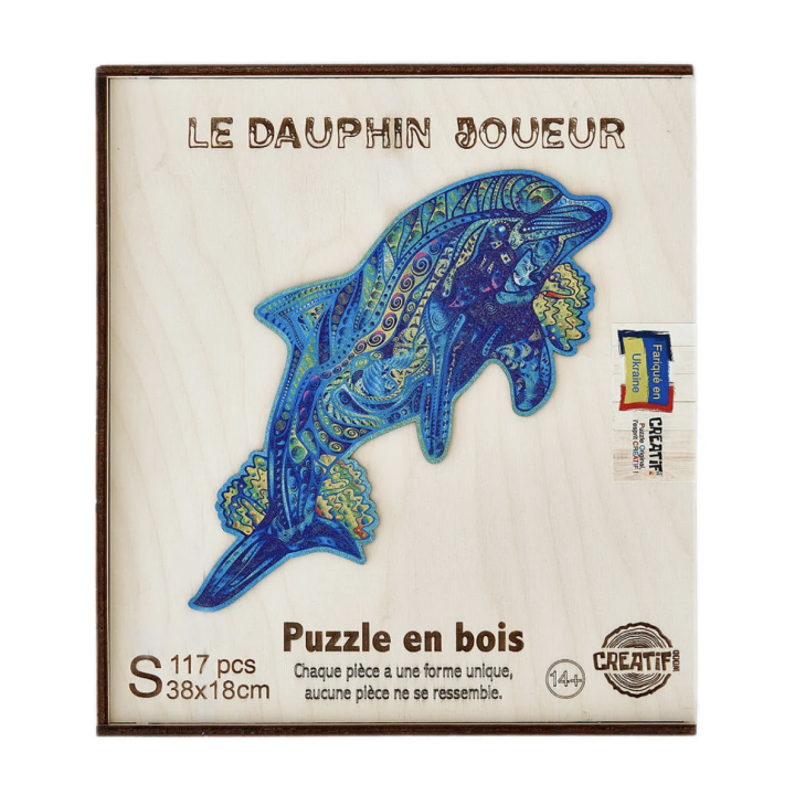 PUZZLES - Puzzle en Bois "Creatif Puzzle" - Taille Petite
