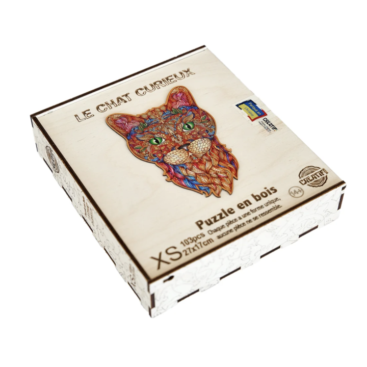 PUZZLES - Puzzle en Bois "Creatif Puzzle" - Taille Petite
