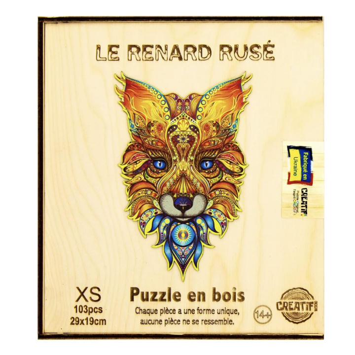 PUZZLES - Puzzle en Bois "Creatif Puzzle" - Taille Petite