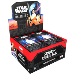 STAR WARS UNLIMITED - Star Wars Unlimited : Spark of Rebellion - Display 24 Boosters