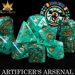 ACCESSOIRES JEUX DE SOCIÉTÉ - Artificer's Arsenal 11 Dice Set