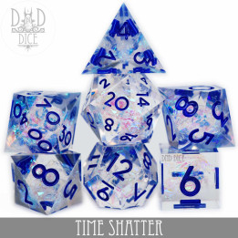 DÉS - Time Shatter Handmade Dice Set