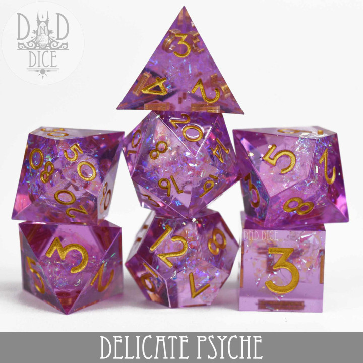 DÉS - Delicate Psyche Handmade Dice Set