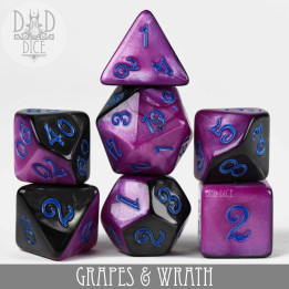 DÉS - Grapes & Wrath Dice Set
