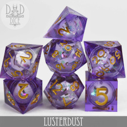 DÉS - Lusterdust Liquid Core Dice Set