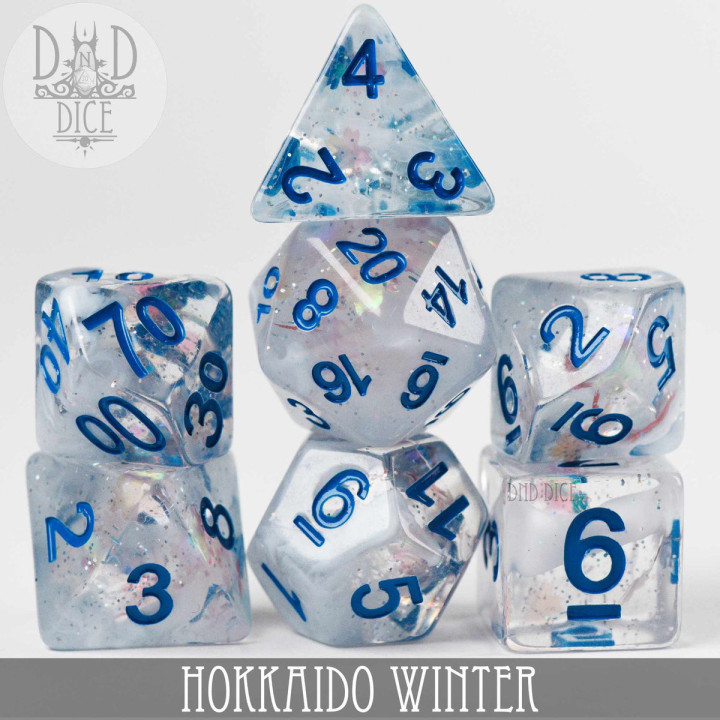 DÉS - Hokkaido Winter Dice Set