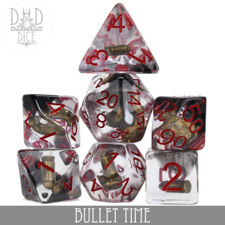 DÉS - Bullet Time Dice Set