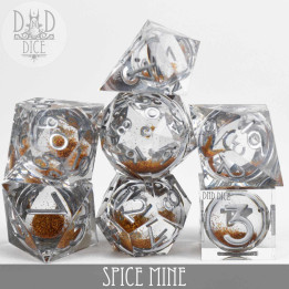 DÉS - Spice Mine Liquid Core Dice Set