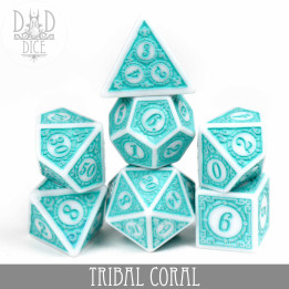 DÉS - Tribal Coral Dice Set