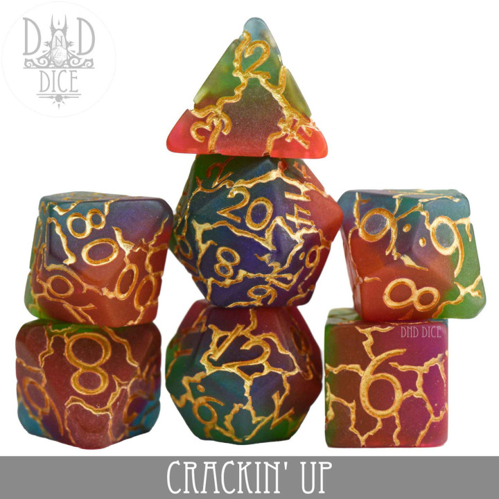 DÉS - Crackin' Up Dice Set