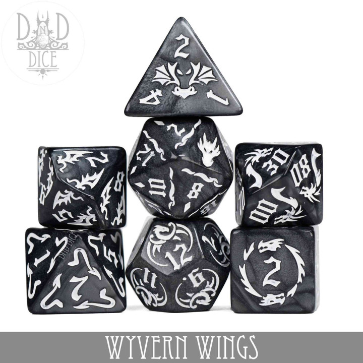 DÉS - Wyvern Wings Dice Set