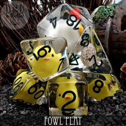 Fowl Play 8 Dice Set - Dice