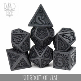 DÉS - Kingdom of Ash Dice Set