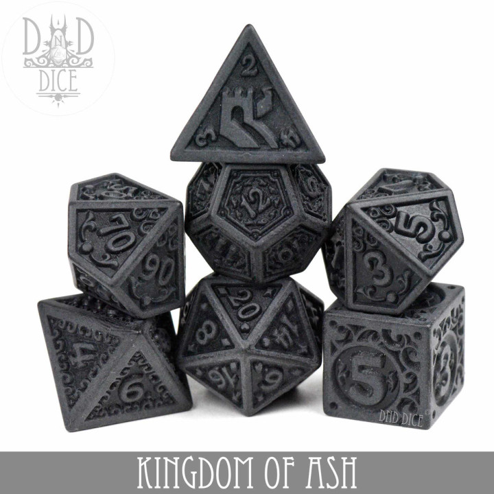 DÉS - Kingdom of Ash Dice Set