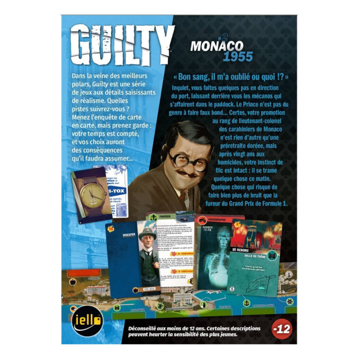 JEUX D'ENQUÊTE - Guilty : Monaco 1955