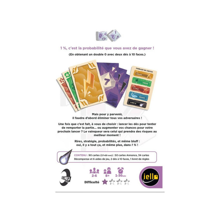 1 % - Un Jeu qui fait Décimal - FAMILIENSPIELE