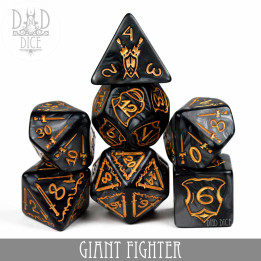 DÉS - Giant Fighter Dice Set (Oversize)