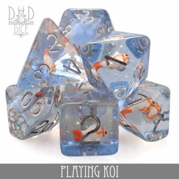 DÉS - Playing Koi Dice Set