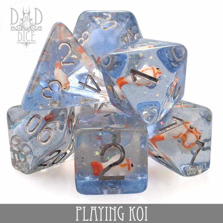 DÉS - Playing Koi Dice Set