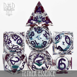 DÉS - Tether Essence Liquid Core Dice Set