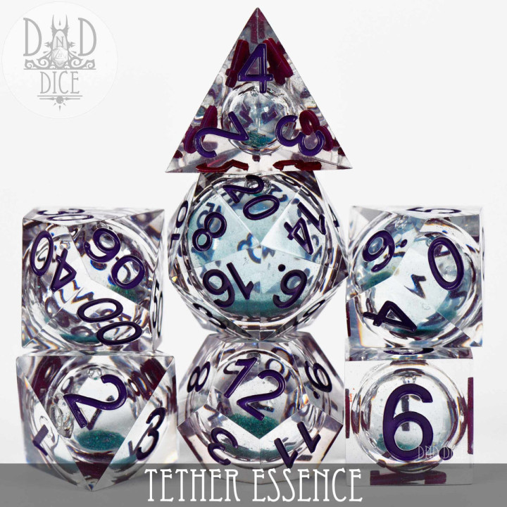 DÉS - Tether Essence Liquid Core Dice Set
