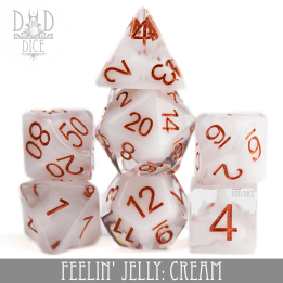 DÉS - Feelin' Jelly: Cream Dice Set