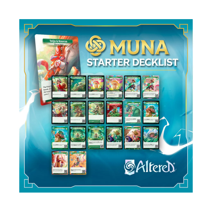 Altered TCG - Beyond The Gates - Muna Starter Deck - TO SORT
