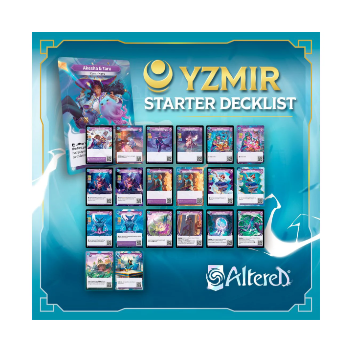 A TRIER - Altered TCG - Au Delà des Portes - Deck de Démarrage Yzmir