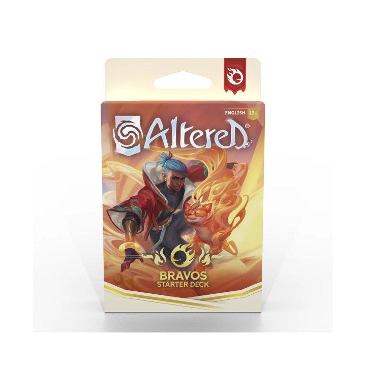 JEU DE CARTES À COLLECTIONNER - Altered TCG - Au Delà des Portes - Deck de Démarrage Bravos