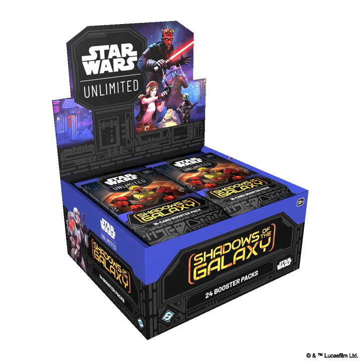 STAR WARS UNLIMITED - Star Wars Unlimited : Shadows of the Galaxy - Display 24 Boosters