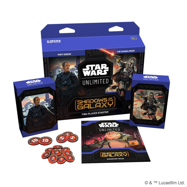 STAR WARS UNLIMITED - Star Wars Unlimited : Shadows of the Galaxy - 2 Player Starter