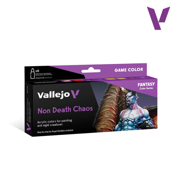 VALLEJO - vallejo - game color / 8 colors set - non death chaos 18 ml