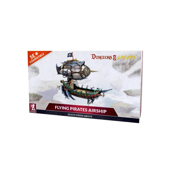 Dungeons & Lasers - Deuslair : Flying Pirates Airship - FIGURINE GAMES
