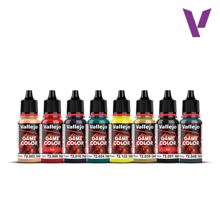 VALLEJO - vallejo - game color / 8 colors set - non death chaos 18 ml